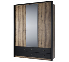 Трехстворчатый шкаф для одежды с зеркалом Джаггер 3DG2S Z