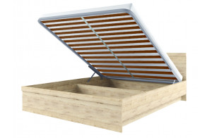 Двуспальная кровать Оскар 140 с подъемным механизмом