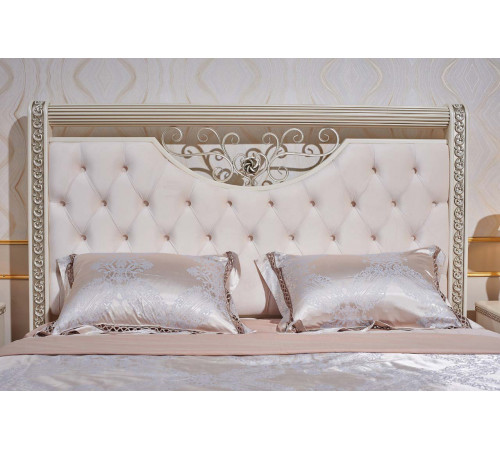 Кровать Берта (жемчуг) 1600х2000