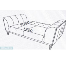 Двухместный диван-кровать Гравита (Gravita) GRAV-03 Беллона