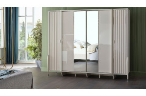 Шкаф-купе Gravita (Гравита) GRAV-19 слоновая кость