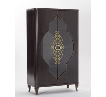 Шкаф витрина 2-х дверная Легенда LEGN-13 венге