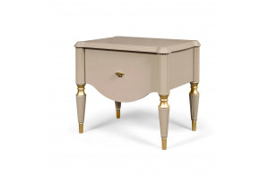 Прикроватная тумба Моника (Капучино эмаль)