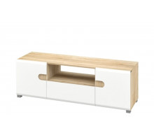 Тумба под телевизор Леонардо МН-026-02 белая