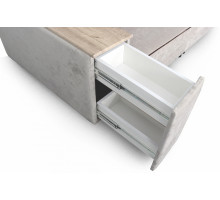 Диван-кровать Бостон 2400 с функциональными подлокотниками (вариант 2)