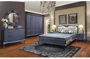 Двуспальная кровать Мокко ММ-316-02 (Изабелла)