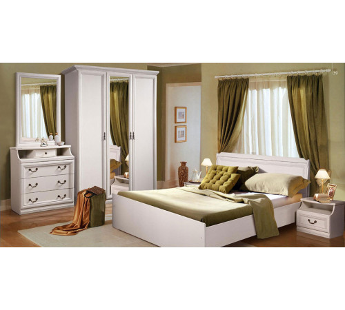 Спальня Нинель (белая эмаль)