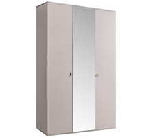 Трехстворчатый шкаф для одежды с зеркалом Rimini РМШ1/3(слоновая кость)